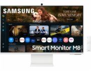Samsung S32FM801UU (80 cm (32 Zoll), weiß, UltraHD/4K, VA, HDMI, USB-C, Lautsprecher)