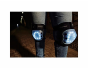 Hudora LED Protektoren (schwarz, Gr. S)