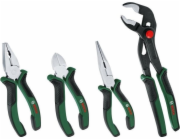 Bosch Powertools Zangen-Set 1600A02W7K, 4-teilig (grün/schwarz)