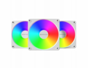 Montech GF120R V2 ARGB (weiß/weiß, 3er Pack, Reverse, 120 mm)