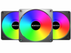 Montech GF120R V2 ARGB (schwarz/weiß, 3er Pack, Reverse, ...