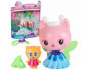 Spinmaster Gabby s Dollhouse: Der Film - Queen Kitty Fee & Kätzchen Gnom Figuren-Set