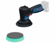 Bosch Powertools Akku-Poliermaschine GPX 12V-125 Professional solo, 12Volt (blau/schwarz, ohne Akku und Ladegerät)