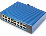 Digitus 16 Port Gigabit Ethernet Netzwerk (blau)