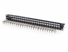 Digitus Modulares Patchpanel, 24-Port, bestückt mit 24x D...