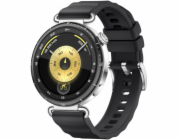 Huawei Watch GT 6 41mm (Konsu-B19F) (schwarz, schwarzes Fluorelastomerarmband)