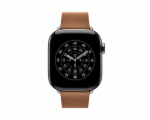 Apple Karamelový řemínek s moderní sponou pro pouzdro o průměru 42 mm – velikost M