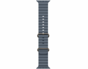 Apple Řemínek Ocean v tmavě modré barvě pro pouzdro 49 mm - prvky z přírodního titanu