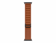 Apple Alpský terakotový řemínek pro pouzdro 49 mm - velikost L - černé titanové prvky