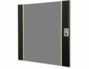 Digitus Glas-Fronttür für 19 12HE Wandgehäuse Unique Serie (schwarz, 12 Höheneinheiten)