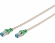 Digitus Premium Cat.5e SF/UTP Crossover Patchkabel (grau, 2 Meter)