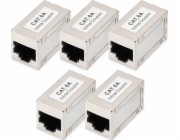 Digitus CAT 6A Modulare Kupplung, geschirmt, 5 Stück