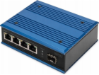 Digitus 4P Gigabit PoE Switch Ind. Unmanaged 1xSFP