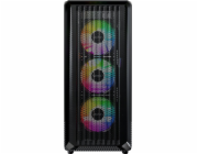 Montech X5  (schwarz, Tempered Glass)