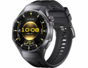 Huawei Watch GT6 Pro (Atum-B29F) (schwarz, Titangehäuse, schwarzes Fluorelastomerarmband)