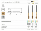 Fanar Závitníky G 3/8 DIN-5156B HSSE TIN 800X