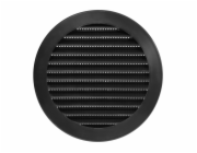 plastický větrací mřížka EUROPLAST VR125M, D125, černá