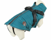 Lalazoo Péřová bunda ZOLUX s postrojem pro psy, velikost 30, modrá