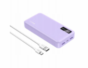 Ugreen Powerbanka PB312 20000mAh 2xUSB-A, USB-C 20W fialová