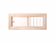 Saunový větrací gril FLAMMIFERA, 35 x 15 cm