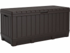 KETER Plastový box KENTWOOD, 350 l, hnědý