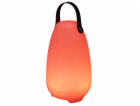 Nabíjecí lampa kempingová venkovní s ovladačem RGB 21 cm ...