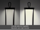 Beper P207ILI100 Rechargeable Lantern Black