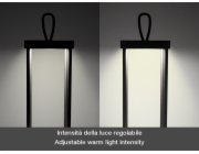 Beper P207ILI100 Rechargeable Lantern Black