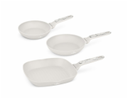 Sada pánví s titanovým povrchem 3 ks Sahara Marble Collection BH-8399