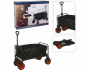 Plážový vozík skládací 87 cm černá KO-LE9000020
