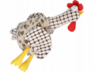 Homea Hračka pro psa Rooster, 30 cm, hnědá a bílá
