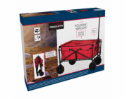 Plážový vozík skládací červená KO-LE9000030