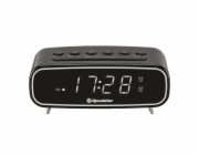 Radiobudík Roadstar, CLR-2310/BK, FM, 2 x alarm, LCD displej, 0,35 W RMS