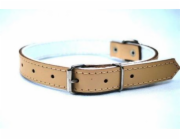 Chaba Kožený obojek 40mm/75cm přírodní