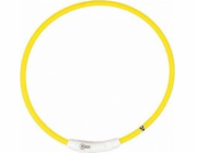Duvo+ DUVO+ USB TŘPYTIVÝ OBOJEK NYLONOVÝ ŽLUTÝ 45cm