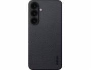 Ultra tenké pouzdro Pitaka, černo/šedý kepr – Sansung Galaxy S25+
