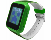 Euroswan Elektronické LCD hodinky pro děti na zápěstí Minecraft + hry + kamera / Min4045