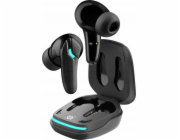Defender Bezdrátová Bluetooth sluchátka CyberDots 285 TWS s mikrofonem, černá, nízká latence