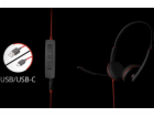 Poly Sluchátka Blackwire C3210 s kabelovým náhlavním most...
