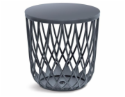 Univerzální koš Prosperplast UNIQUBO s plastovým víkem 44,7 antracit 