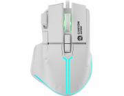Herní myš Canyon CANYON Fortnax GM-636 RGB, 9 tlačítek, bílá