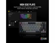 Klávesnice Corsair K65 PLUS EN, černá/šedá, bezdrátová