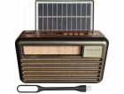LTC PS Liwa Retro přenosné rádio se solárními panely (MK-...