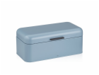 Chlebník Frisca kov, světlemodrá 42,5x22,5x17,5 cm KL-12841
