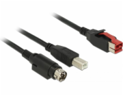 Delock USB-A USB kabel - 3 m černý (85489)