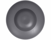 Sagad NEOFUSION hluboký kulatý talíř, průměr 26 cm, šedý