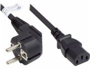 Alcasa Napájecí kabel P0130-S050, černý, 5 m, CEE7/7, IEC C13