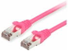 Equip Síťový kabel 615587 růžový 50m Cat6 S/FTP (S-STP)