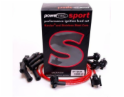 Powertec Zapalovací kabely FORD SCORPIO I II 2.9L V6 COSWORTH 91-98 Červené