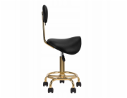 Activeshop Kosmetická stolička 6001-G zlato-černá 2. třída